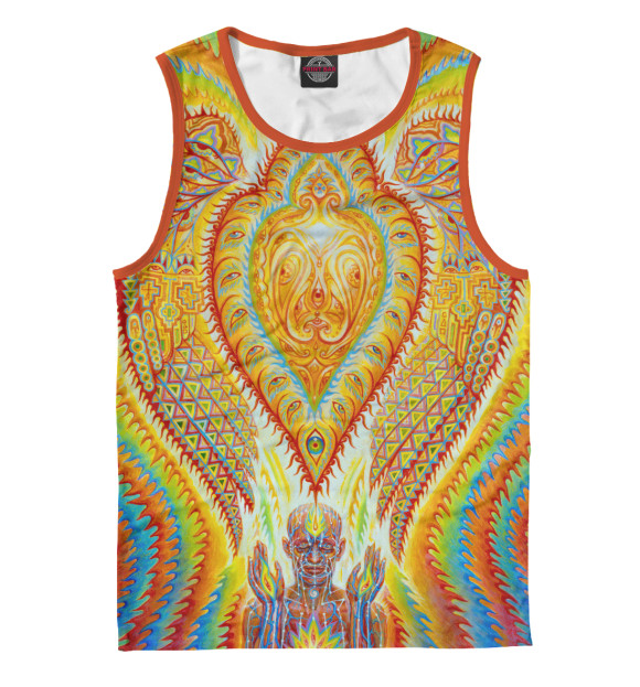 Майка для мальчика с притом Индия цвета Белый Майка для мальчика с изображением Индия цвета Белый