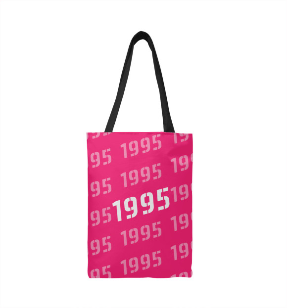 Сумка-шоппер с изображением 1995 цвета 