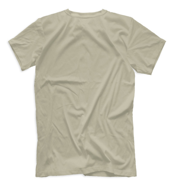 Мужская футболка с изображением Go Green Green World Eco цвета Белый