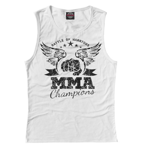 

Майки Print Bar, Белый, MMA Champions
