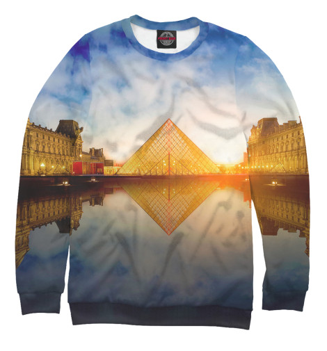 

Свитшоты Print Bar, Белый, Лувр