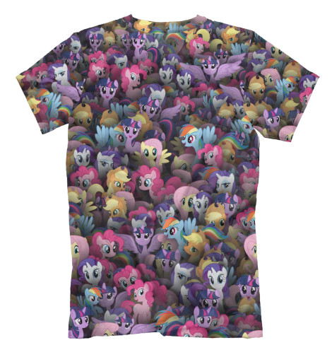 

Футболки Print Bar, Серый, My little pony. Персонажи