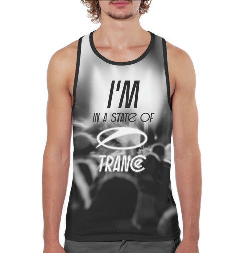 

Майки борцовки Print Bar, Белый, Armin van Buuren