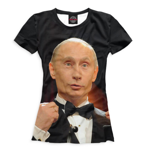 

Футболки Print Bar, Белый, Путин