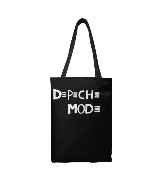Сумка-шоппер с изображением Depeche Mode цвета 