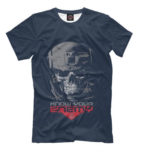 

Футболки Print Bar, Черный, Call Of Duty Знай Своего Врага