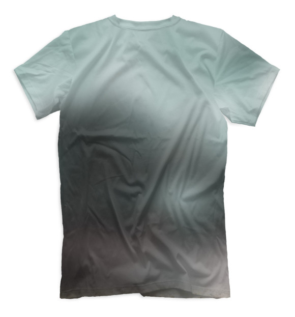 Мужская футболка с изображением Грузовик цвета Белый