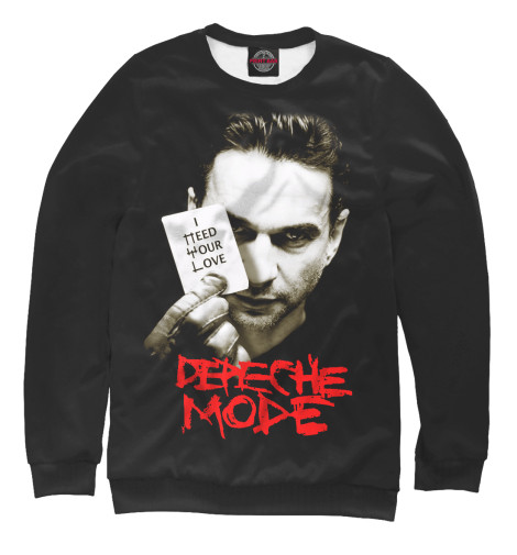 

Свитшоты Print Bar, Белый, Depeche Mode
