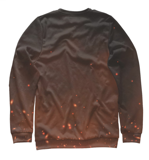 Мужской свитшот с изображением Hollow Knight: SILKSONG цвета Белый