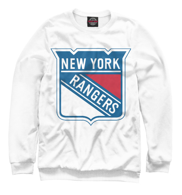 Свитшот для мальчиков с изображением New York Rangers цвета Белый