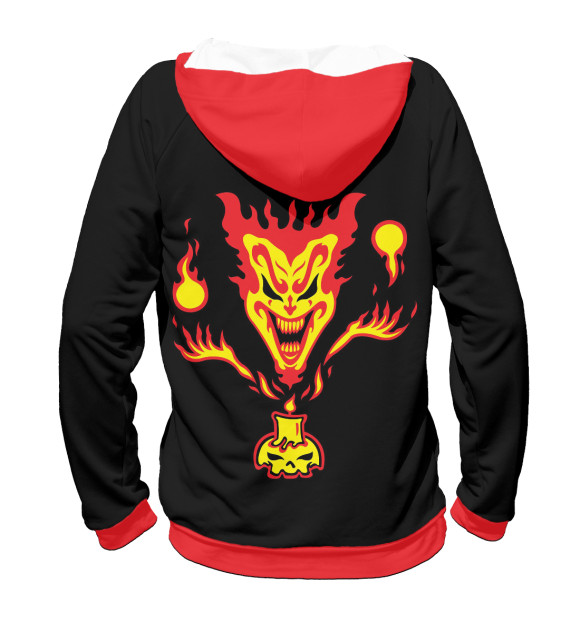 Мужское худи с изображением Insane Clown Posse цвета Белый