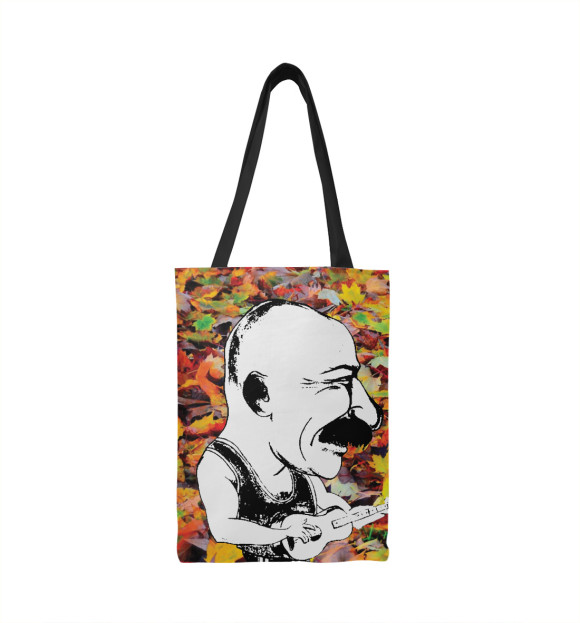 Сумка-шоппер с притом Александр Розенбаум цвета  Сумка-шоппер с изображением Александр Розенбаум цвета