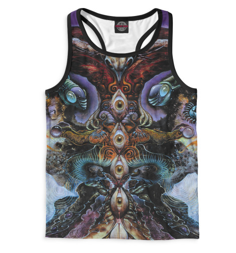 

Майки борцовки Print Bar, Белый, Psychedelic