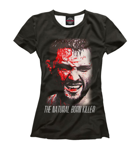 

Футболки Print Bar, Белый, Carlos Condit - The Natural Born Killer