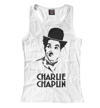 Женская майка-борцовка Чарли Чаплин