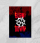 Плакат Сет Роллинс BURN IT DOWN