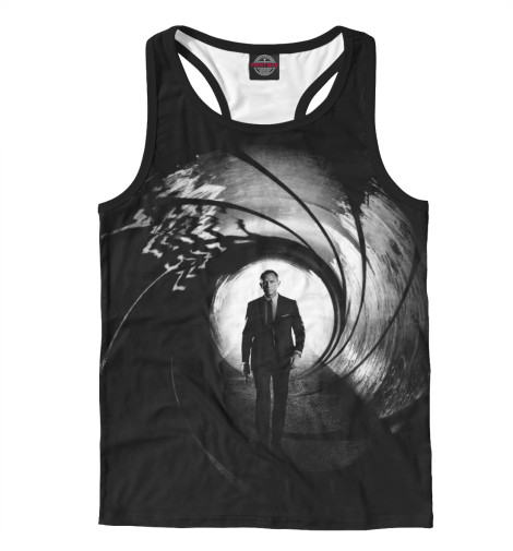 

Майки борцовки Print Bar, Белый, Джеймс Бонд