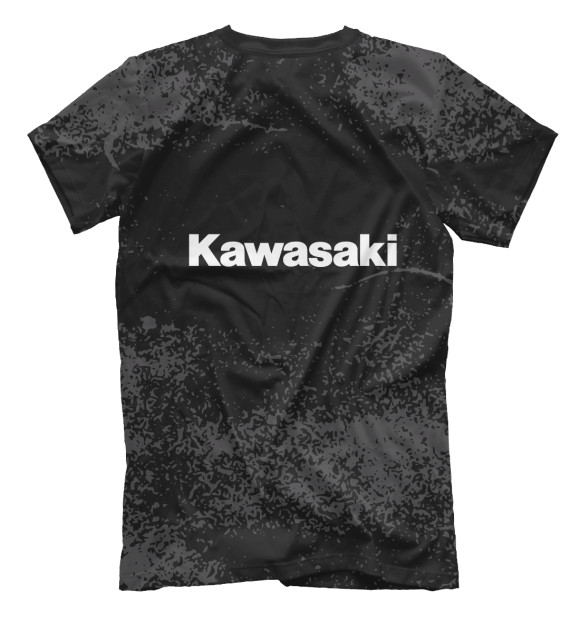 Футболка для мальчиков с притом Kawasaki Ninja цвета Белый Футболка для мальчиков с изображением Kawasaki Ninja цвета Белый