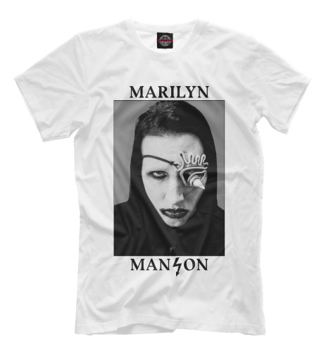Футболки Print Bar Marilyn Manson Antichrist