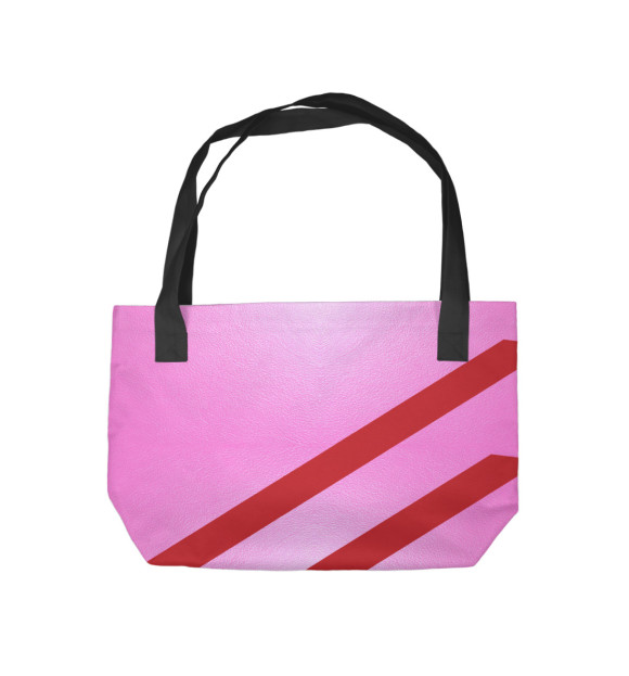 Пляжная сумка с изображением Юля не подарок цвета 