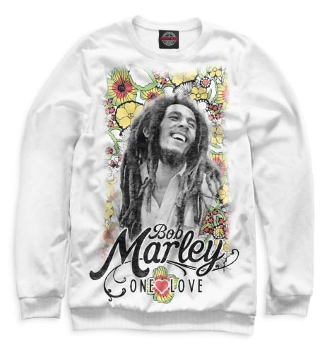 

Свитшоты Print Bar, Белый, Bob Marley