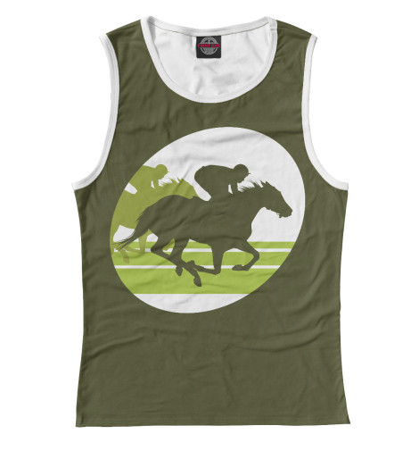 

Майки Print Bar, Белый, Верховая езда