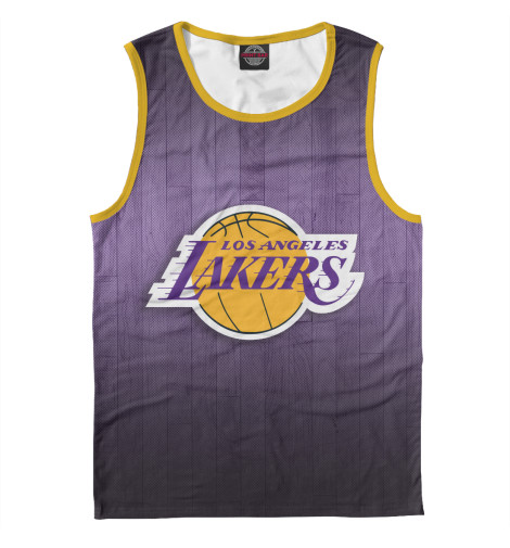 

Майки Print Bar, Белый, Los Angeles Lakers