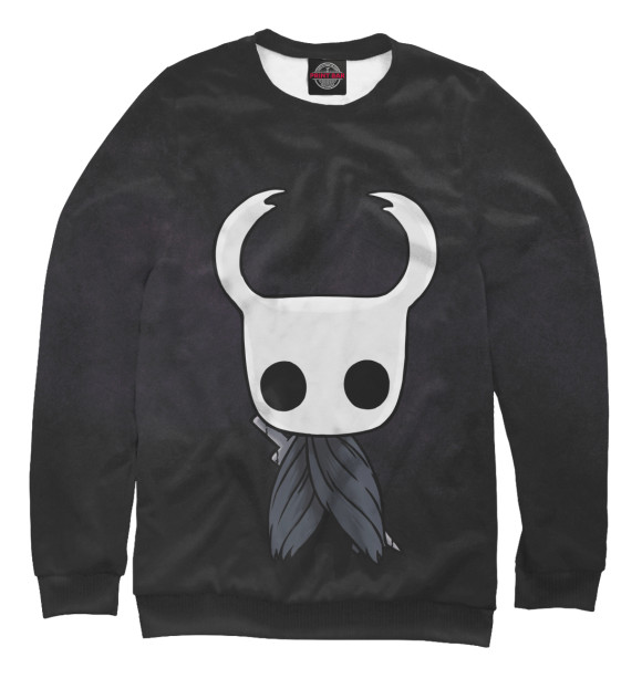 Женский свитшот с изображением Hollow Knight цвета Белый