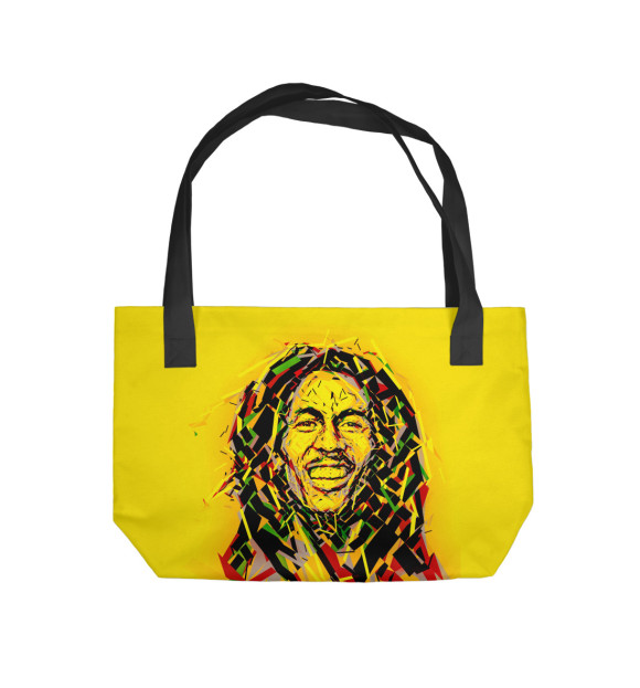 Пляжная сумка с изображением Bob Marley II цвета 