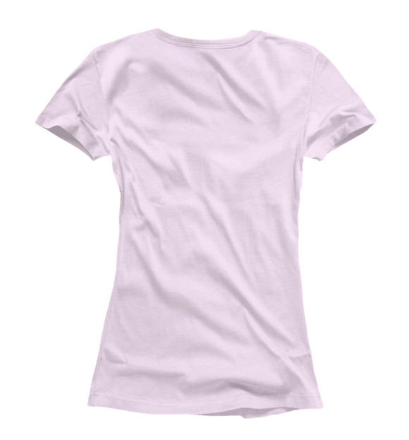 Женская футболка с изображением Муми-мама цвета Белый