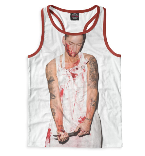 

Майки борцовки Print Bar, Белый, Eminem