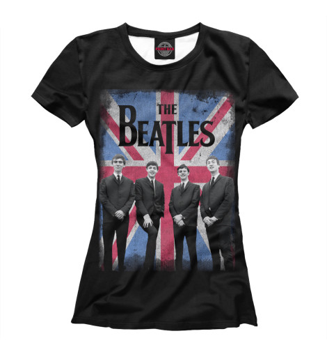 

Футболки Print Bar, Белый, The Beatles