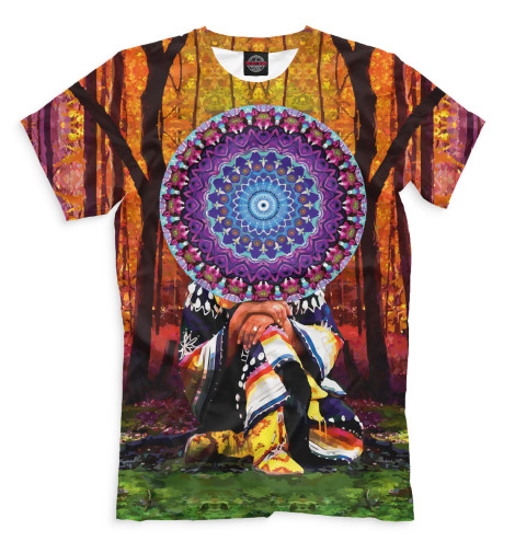 

Футболки Print Bar, Молочно-белый, Psychedelic