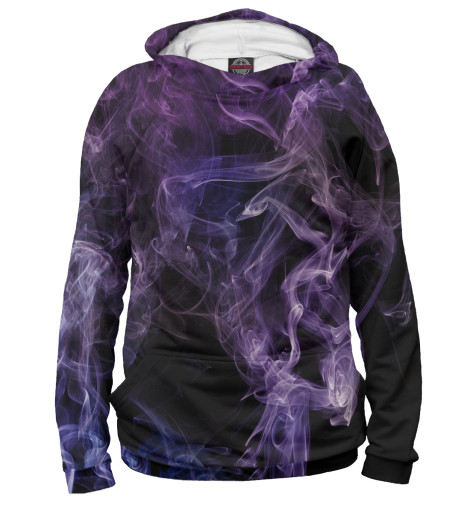 

Худи Print Bar, Белый, Дым