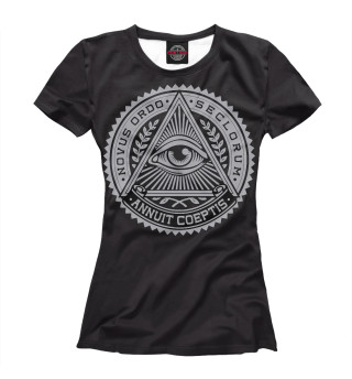Футболка для девочек illuminati