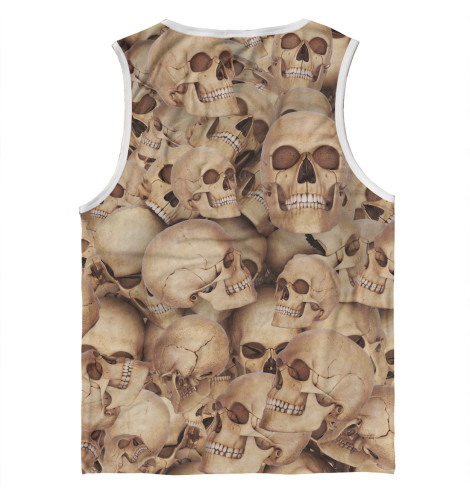 

Майки Print Bar, Белый, Death's head