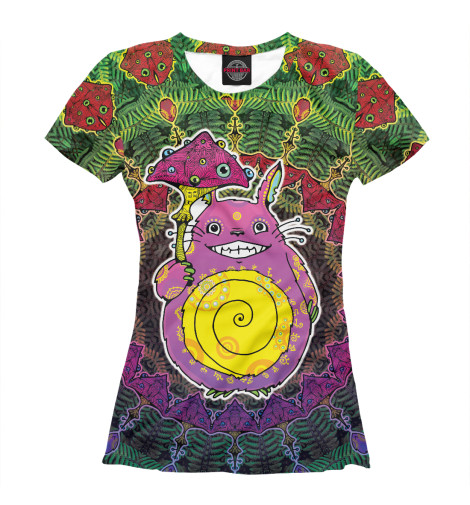 

Футболки Print Bar, Белый, Mushroom Spirit