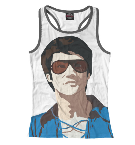 

Майки борцовки Print Bar, Белый, Брюс Ли и Джит Кун-До