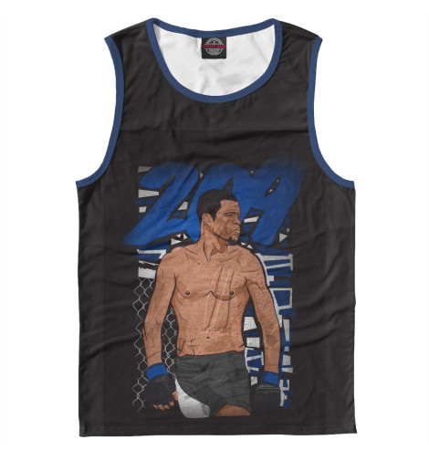 

Майки Print Bar, Белый, Nate Diaz - 209