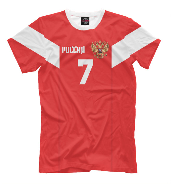 Футболка для мальчиков с изображением 7 Кузяев цвета Темно-розовый