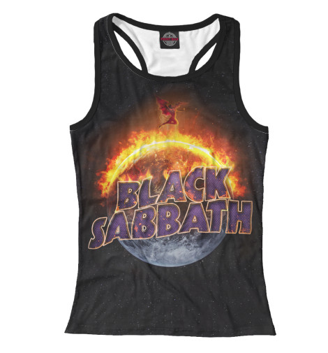 

Майки борцовки Print Bar, Белый, Black Sabbath