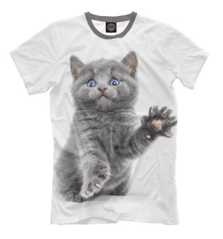 Мужская футболка Котёнок