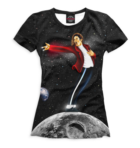 

Футболки Print Bar, Белый, Michael Jackson