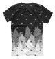 Мужская футболка Рождественский лес