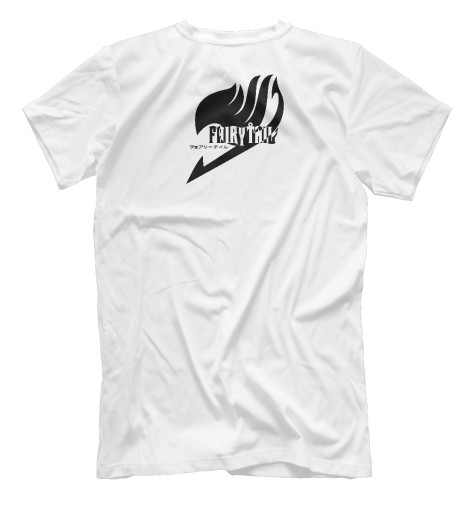 

Футболки Print Bar, Молочно-белый, Нацу. Fairy Tail