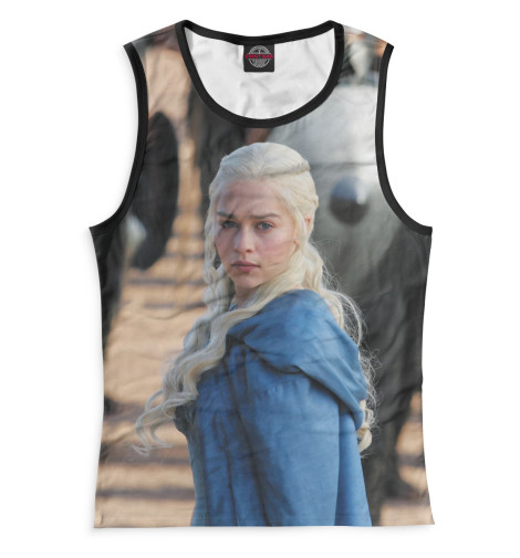 

Майки Print Bar, Белый, Дейнерис Таргариен