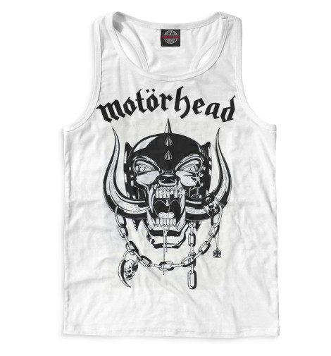 

Майки борцовки Print Bar, Белый, Motorhead