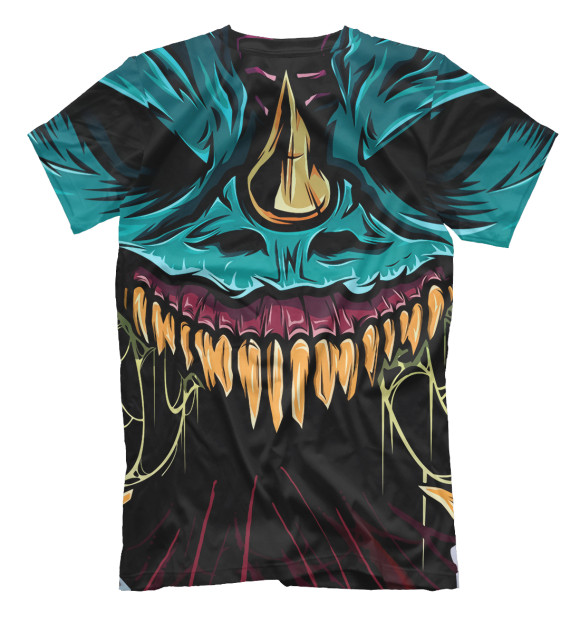 Футболка для мальчиков с изображением CS GO  hyper beast skin цвета Белый