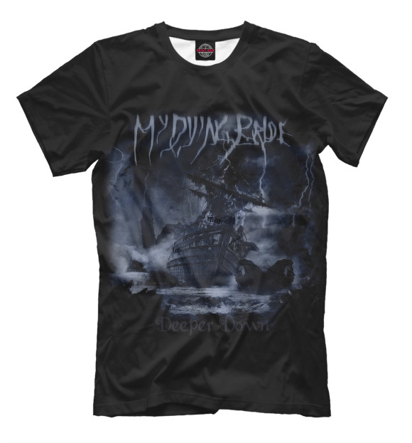 Футболка для мальчиков с изображением My Dying Bride цвета Черный