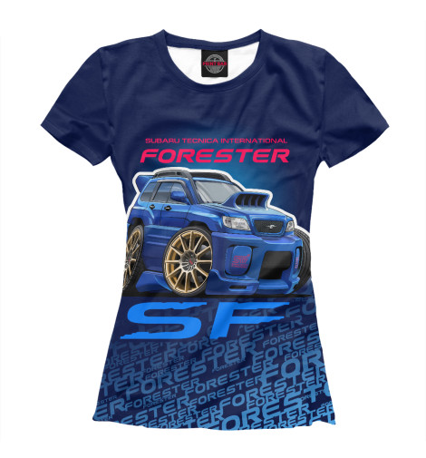 

Футболки Print Bar, Белый, Forester sf